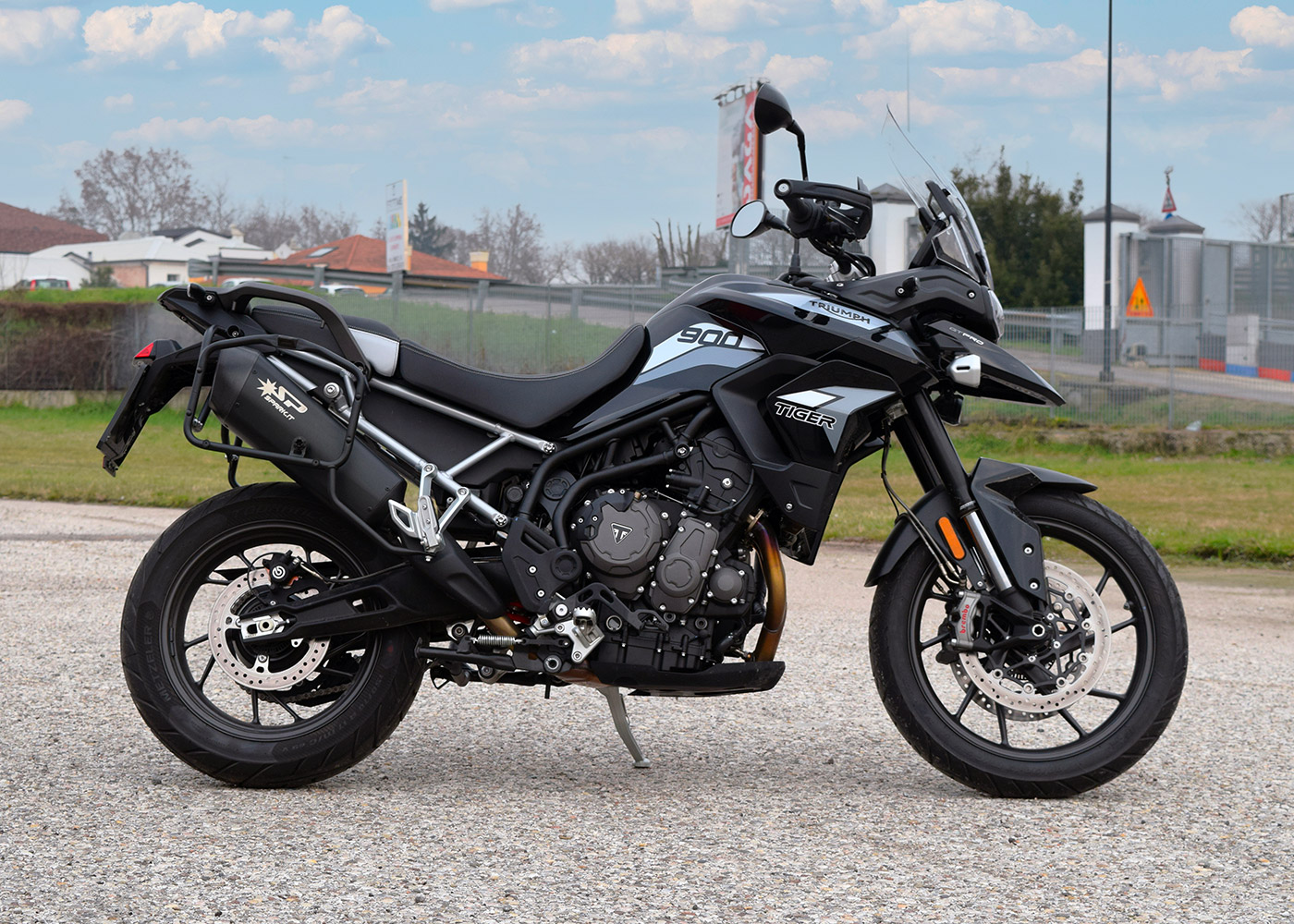 triumph tiger 900 full exhaust system