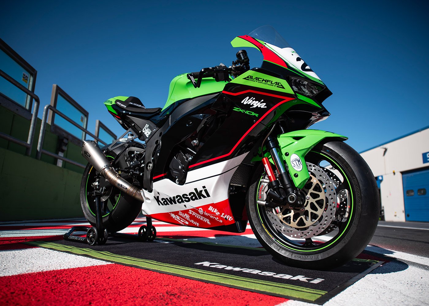 Racing exhaust system full titanium for Ninja ZX-10R | Spark Exhaust