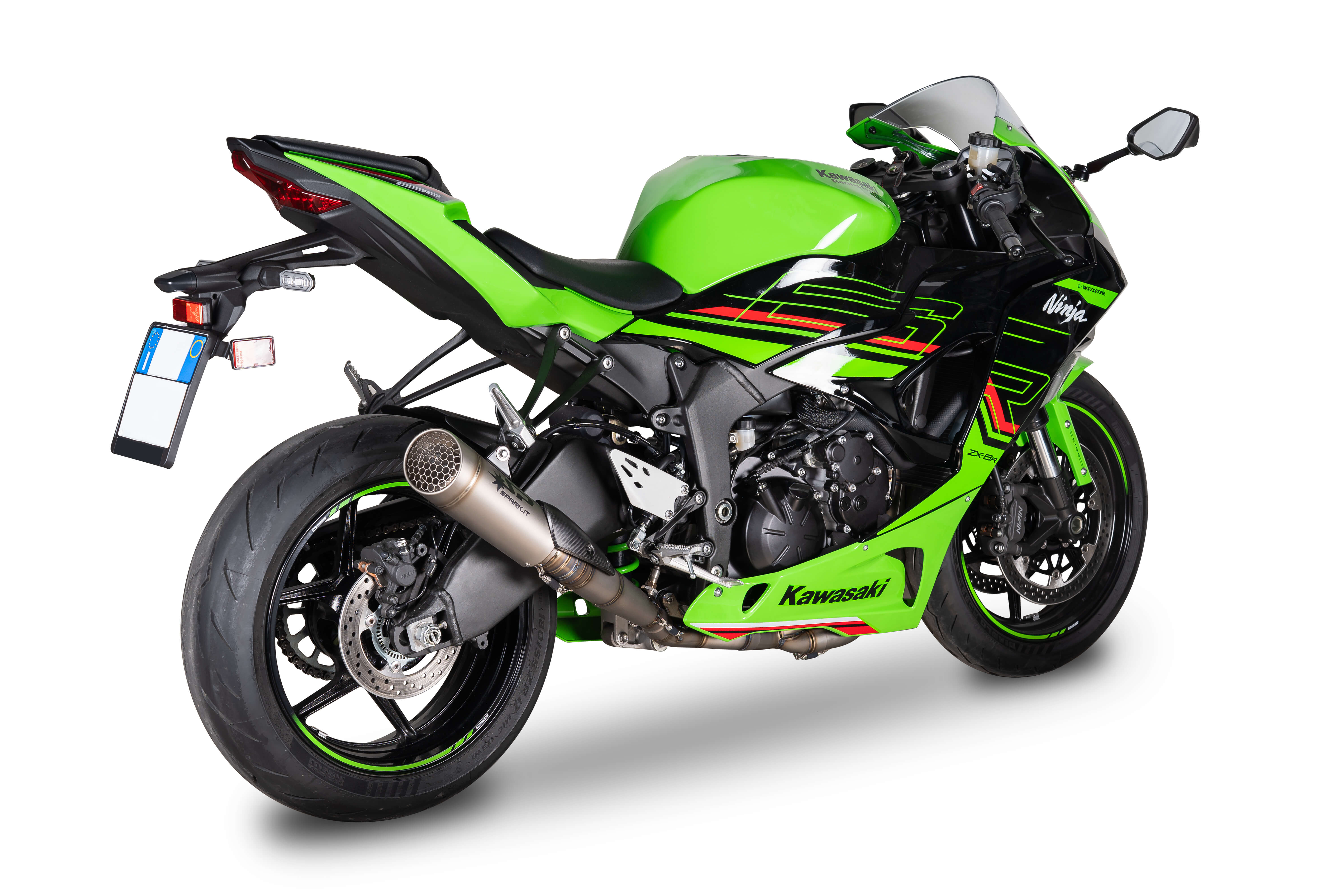 Racing full titanium exhaust system for Ninja 636 ZX-6R